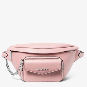 Michael Kors Maisie Large Pebbled Leather 2-in-1 Sling Pack